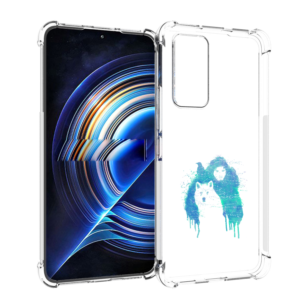 

Чехол MyPads джон сноу для Tecno Camon 19 Neo, Прозрачный, Tocco