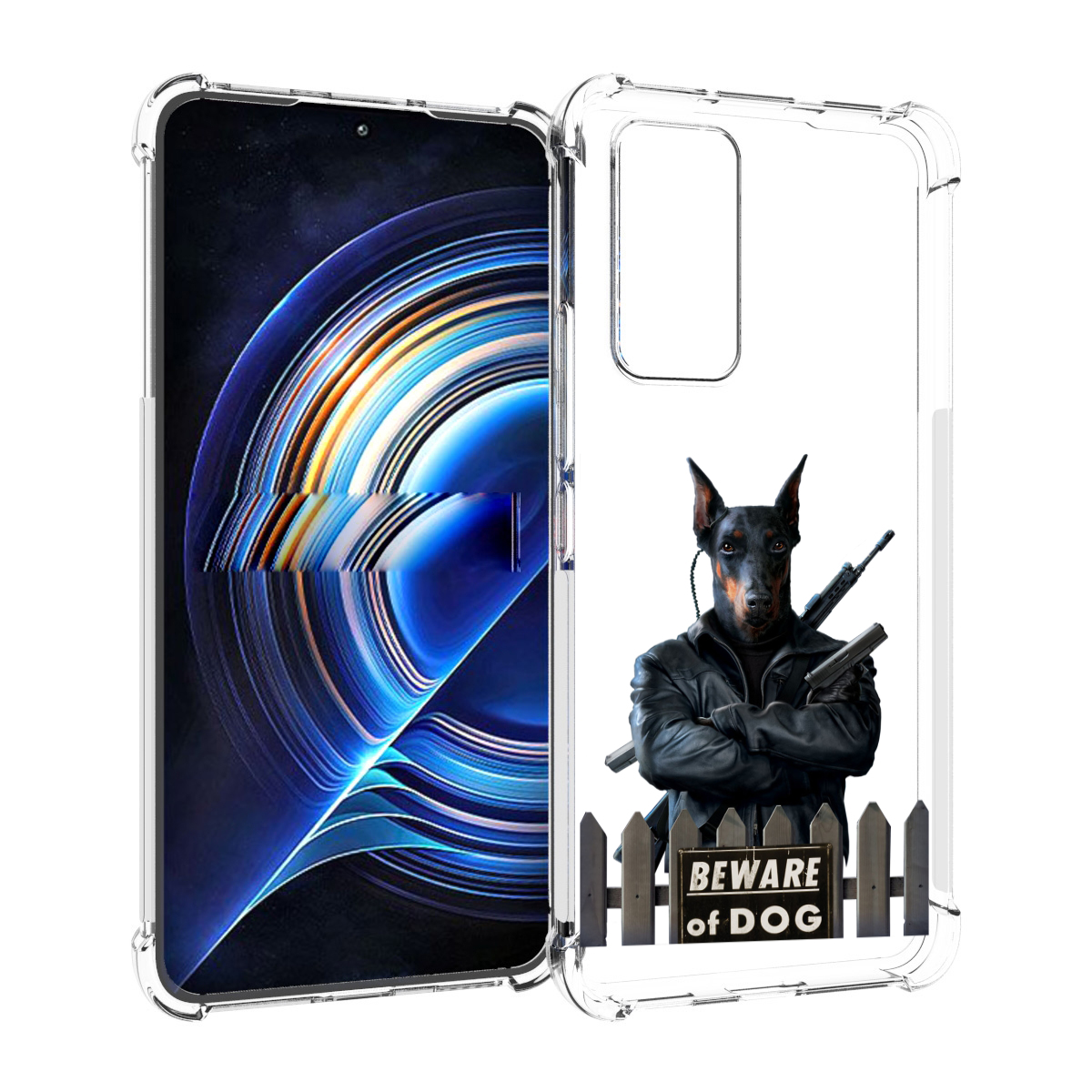 

Чехол MyPads доберман для Tecno Camon 19 Neo, Прозрачный, Tocco
