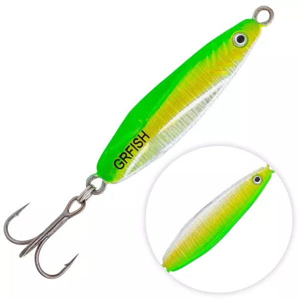 

Пилькер Grfish Blacksea 55s 14гр. 55мм. P06, Зеленый, Blacksea