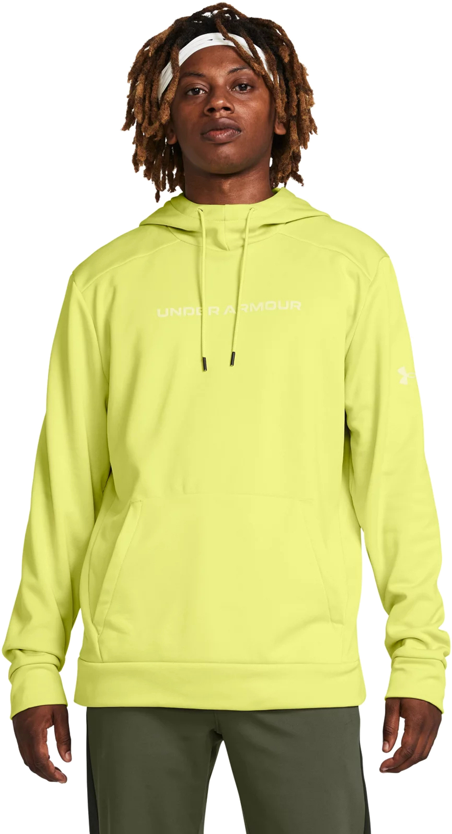 

Худи мужское Under Armour 1379744 желтое XL, Желтый, 1379744