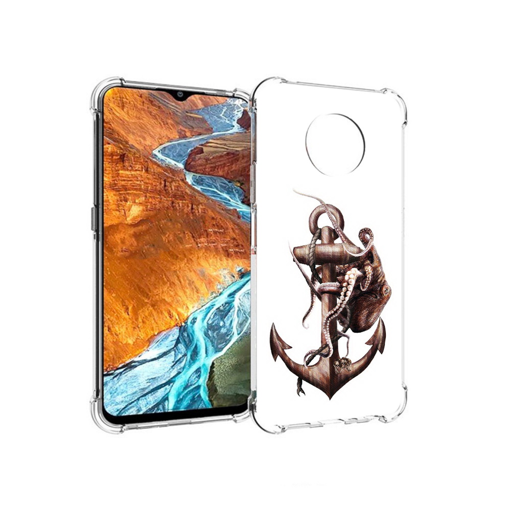

Чехол MyPads Tocco для Nokia G300 ржавый якорь (PT224563.108.579), Прозрачный, Tocco
