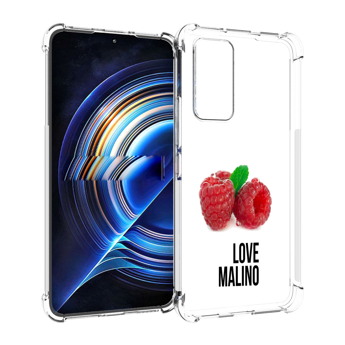 

Чехол MyPads Бренд лове малино для Tecno Camon 19 Neo, Прозрачный, Tocco