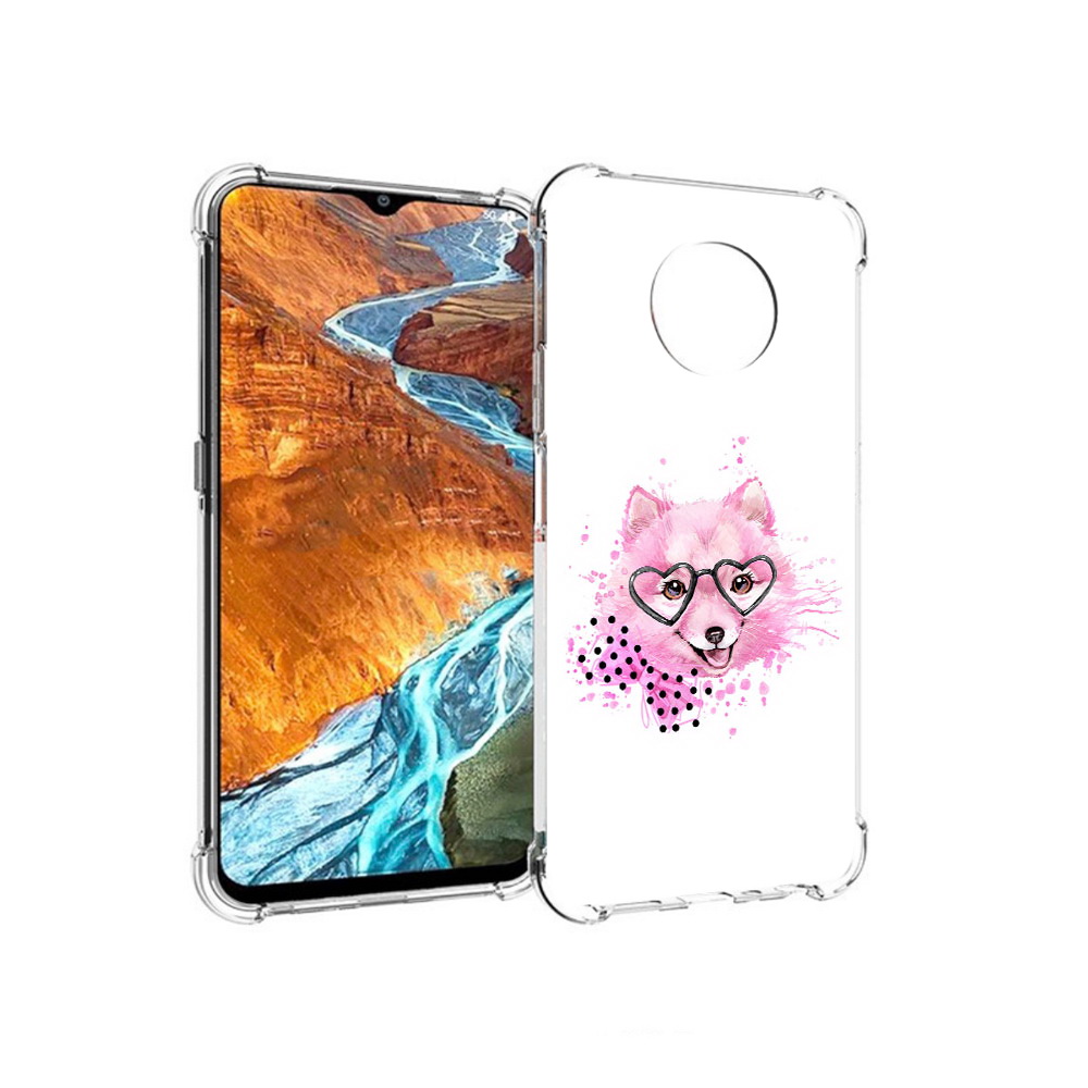 

Чехол MyPads Tocco для Nokia G300 розовый волченок (PT224563.108.585), Прозрачный, Tocco