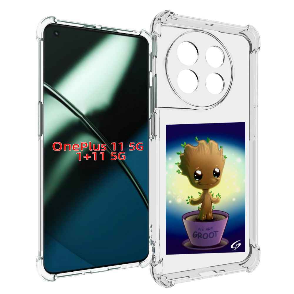 

Чехол MyPads Грут для OnePlus 11, Прозрачный, Tocco