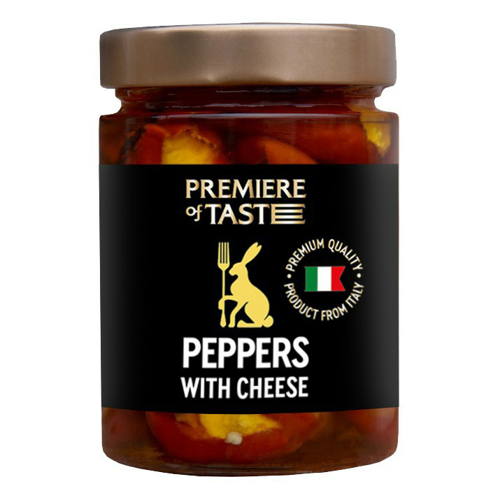 

Перец Premiere of Taste фаршированный сыром в собственном соку 280 г