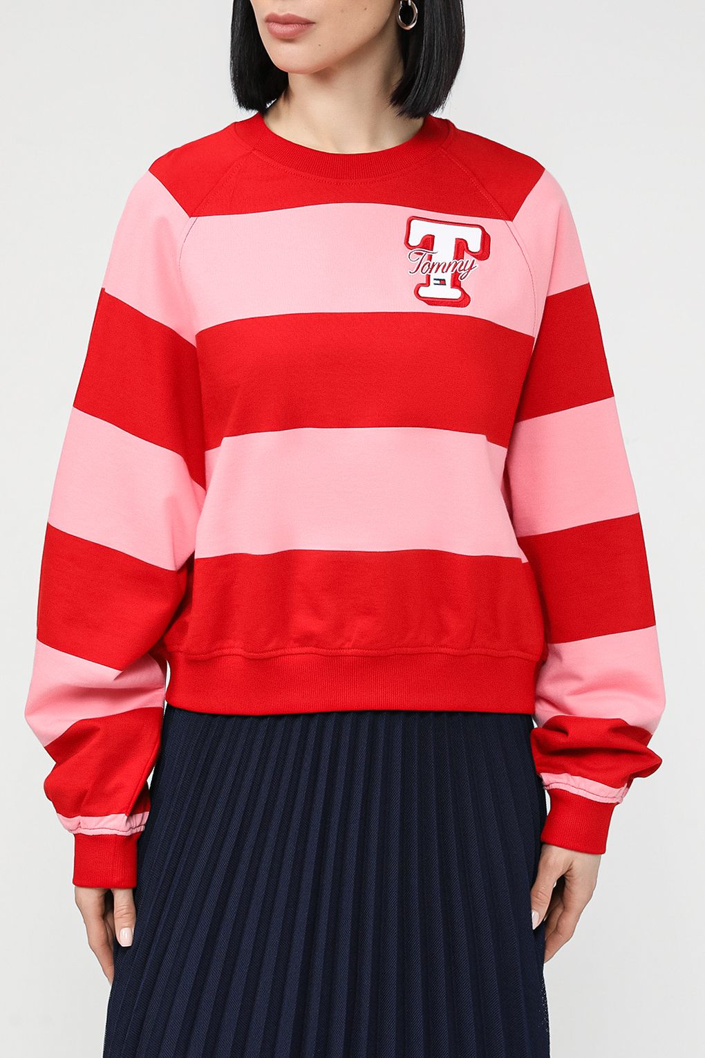 Свитшот женский Tommy Jeans DW0DW17789 розовый S