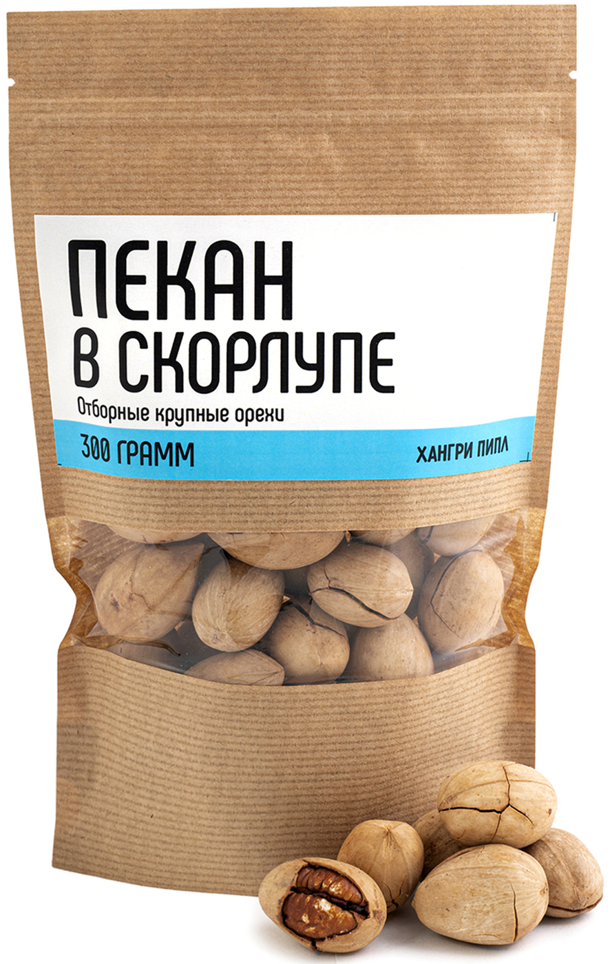 Орех Пекан в скорлупе 300 г