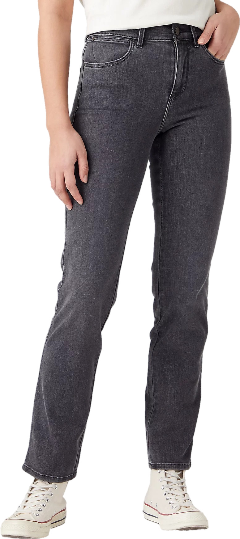 

Джинсы женские Wrangler W26R95W11 серые 30/34, Серый, W26R95W11