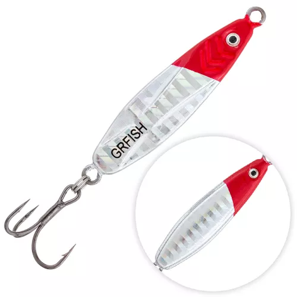 

Пилькер Grfish Blacksea 55s 14гр. 55мм. P48, Красный;серебристый, Blacksea