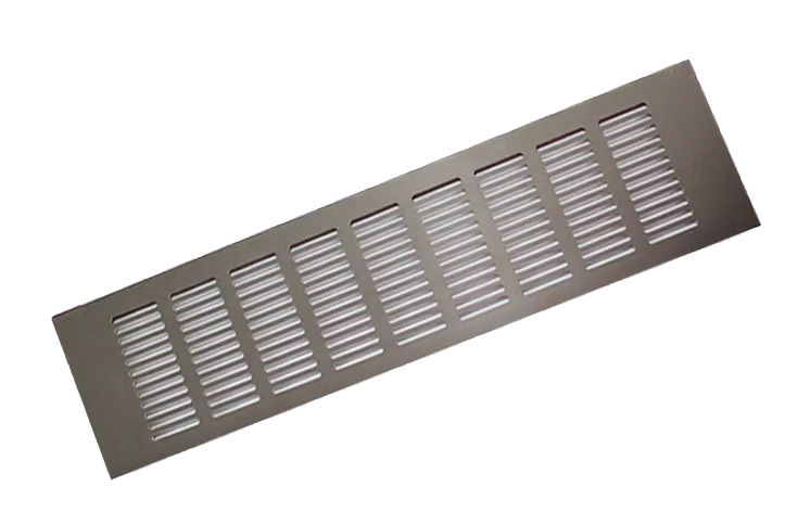 фото Алюминиевая вентиляционная решетка europlast ra1040b (100х400мм; бронза)