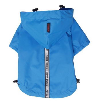 

Плащ для собак Puppia, унисекс, голубой, 3L, длина спины 48 см, Base Jumper