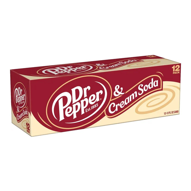 

Газированный напиток Dr.Pepper Cream Soda 0,355 л х 12 шт