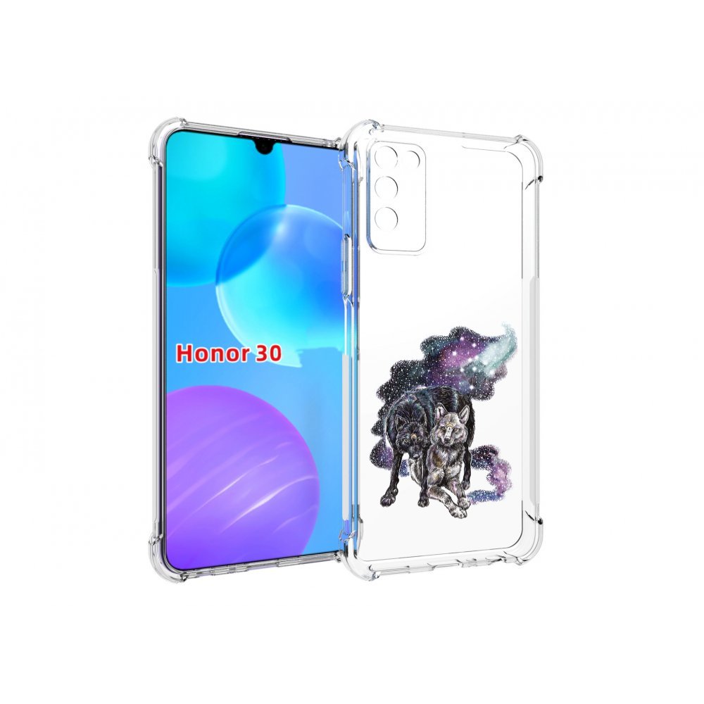 

Чехол MyPads звездные волки для Huawei Honor 30 Lite, Tocco