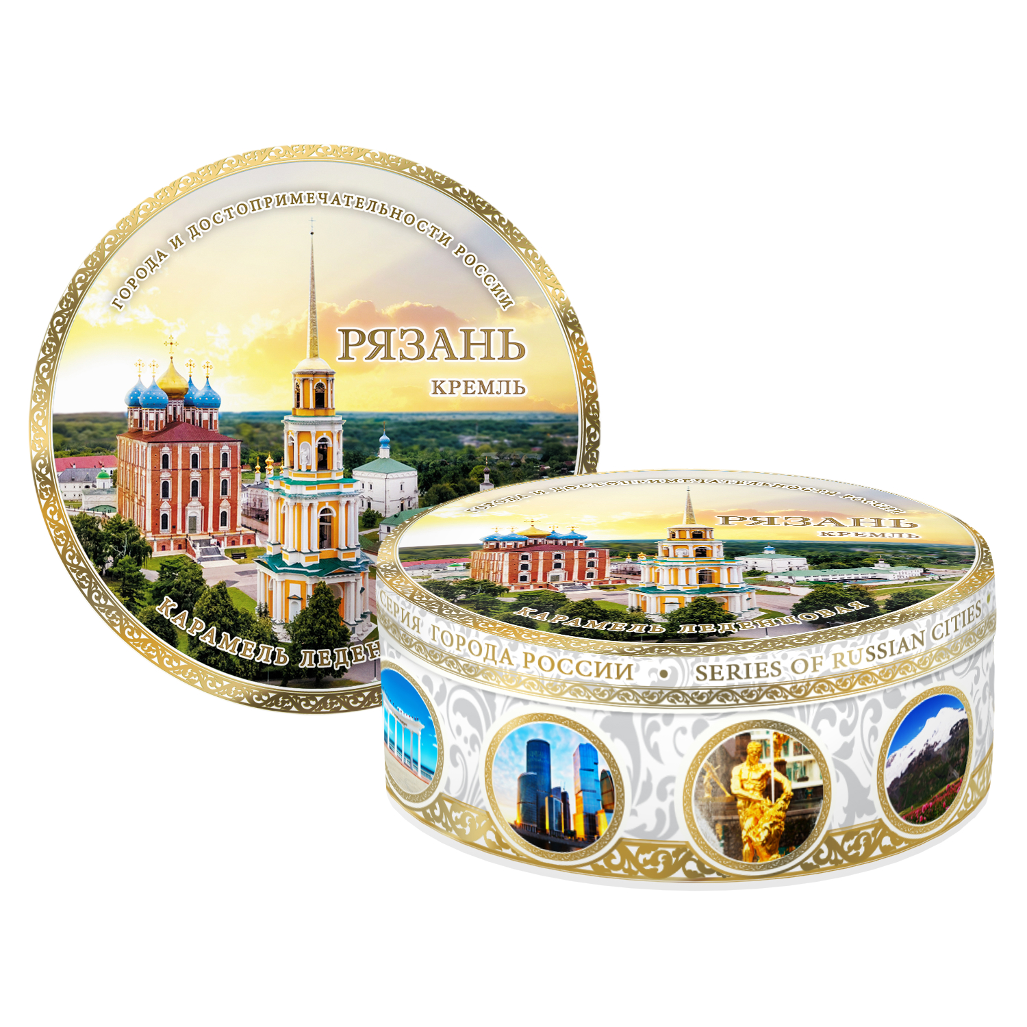 Карамель леденцовая DARLIN'DAY сувенирная Рязань-Кремль, 180 г