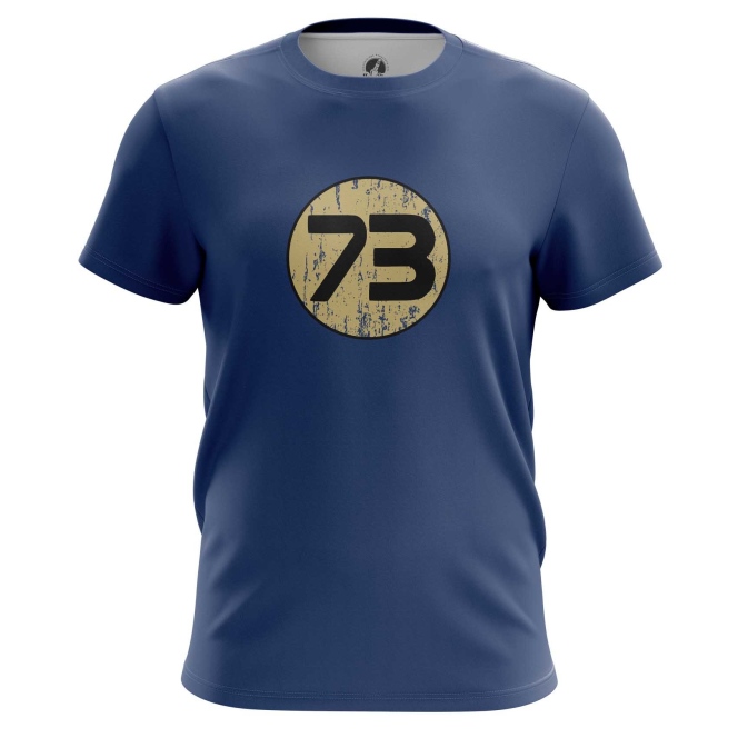 

Футболка мужская teestore Шелдон Купер 73 синяя 3XL, Синий, Шелдон Купер 73
