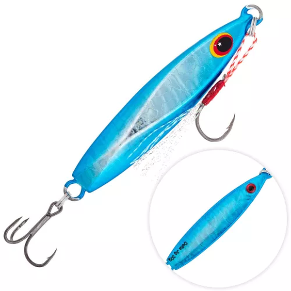 

Пилькер Grfish Delta Jig 70s 30гр. 70мм. P61, Голубой, Delta Jig