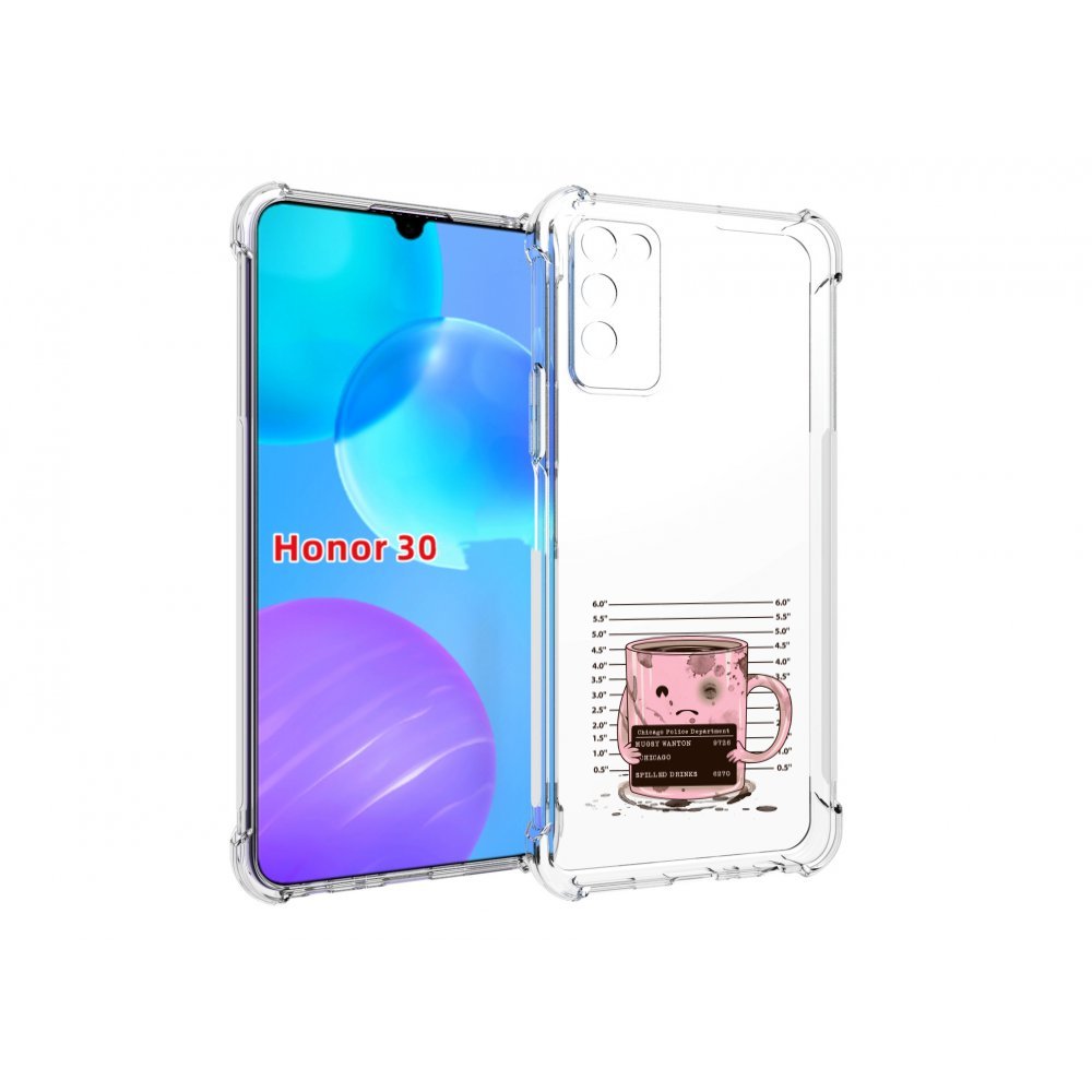

Чехол MyPads кружка для Huawei Honor 30 Lite, Tocco