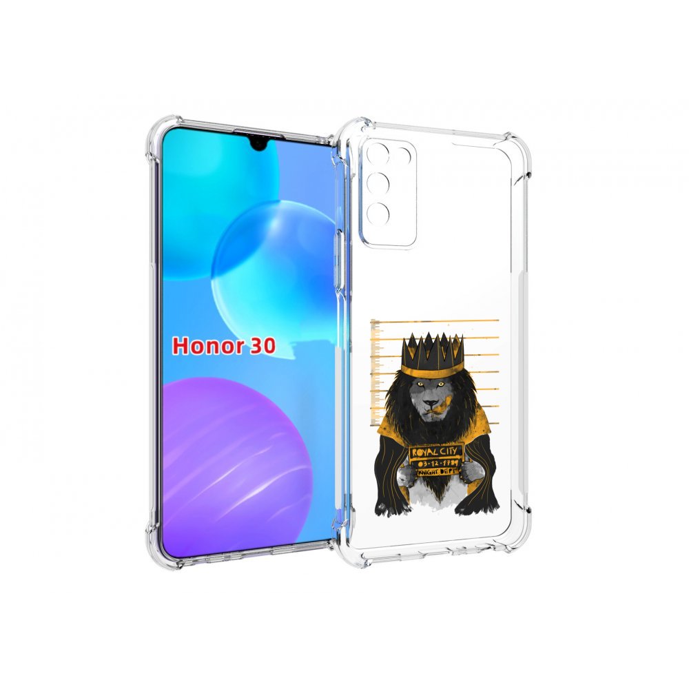 

Чехол MyPads лев в законе для Huawei Honor 30 Lite, Tocco