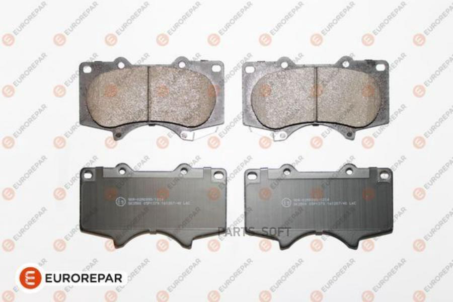 

Колодки тормозные передние Toyota FJ Cruiser/Hilux VII/Land Cruiser Prado 99>18 Mitsubishi