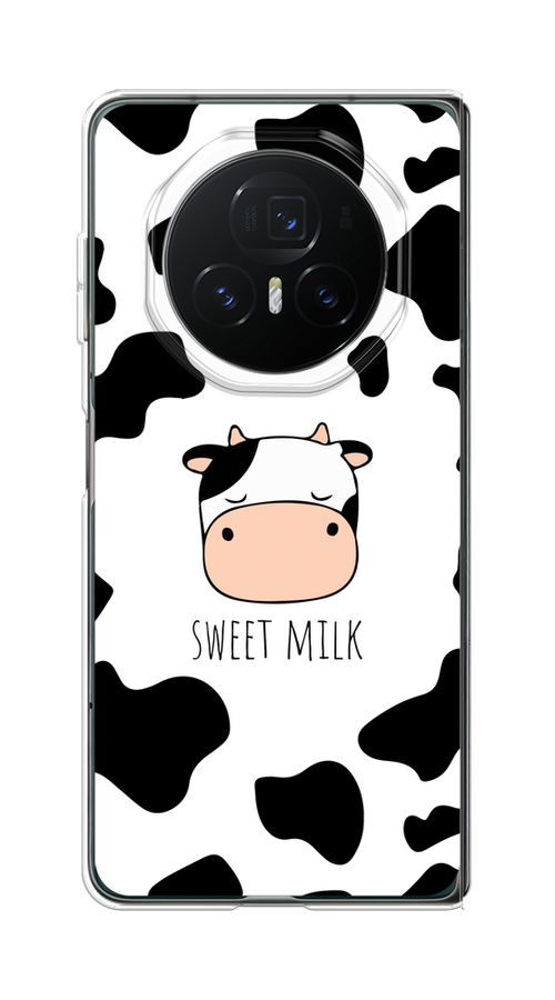 

Чехол на Honor Magic V3 Sweet milk, Розовый;белый;черный, 6125050-1