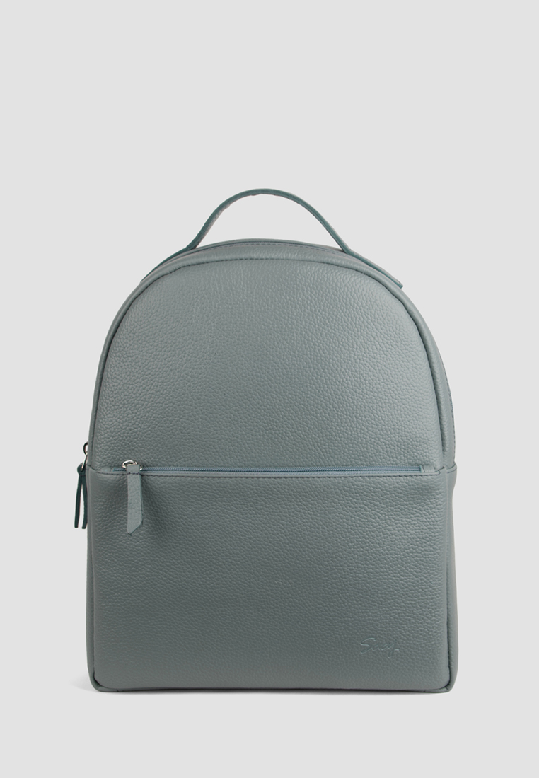 Рюкзак женский SAAJ SMB109 серо-голубой, 33х26х10 см