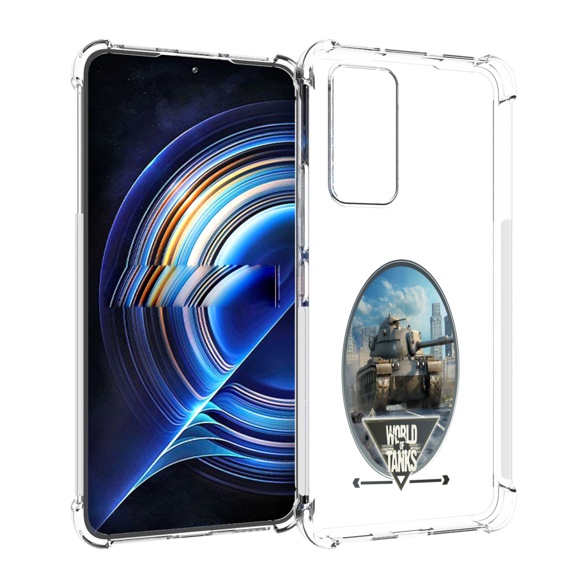 

Чехол MyPads игра с танками для Tecno Camon 19 Neo, Прозрачный, Tocco