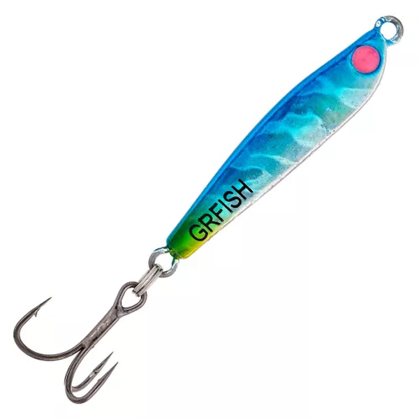 

Пилькер Grfish Flash Jig 45s 6гр. 45.5мм. P39, Голубой, Flash Jig