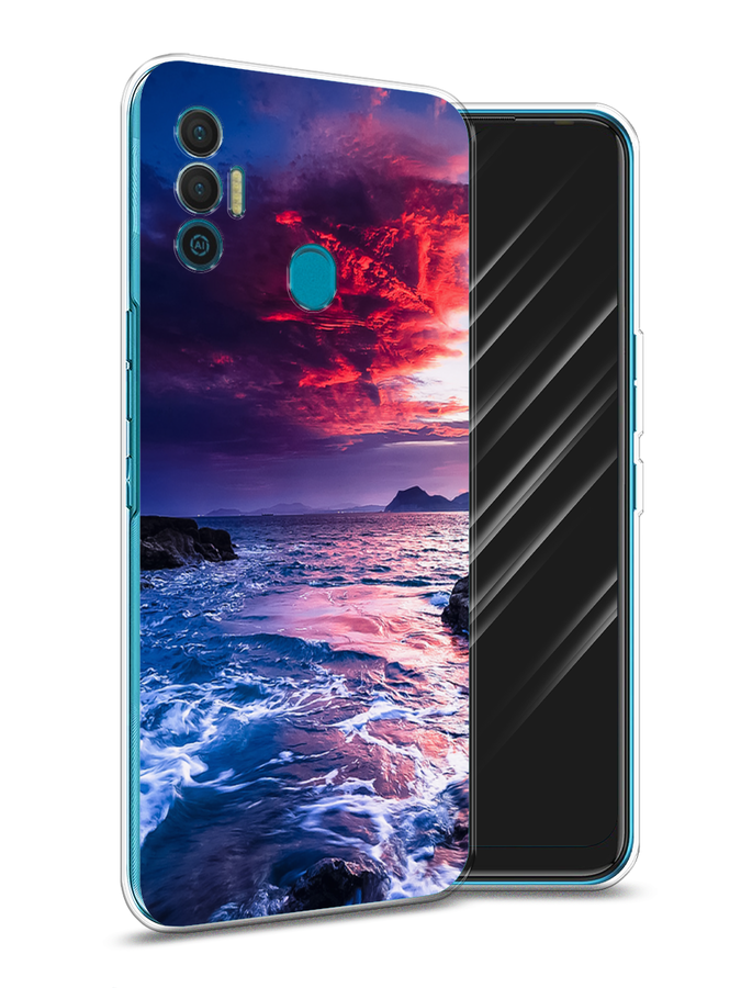 

Чехол Awog на Google Pixel 7 "Волны 1", Разноцветный
