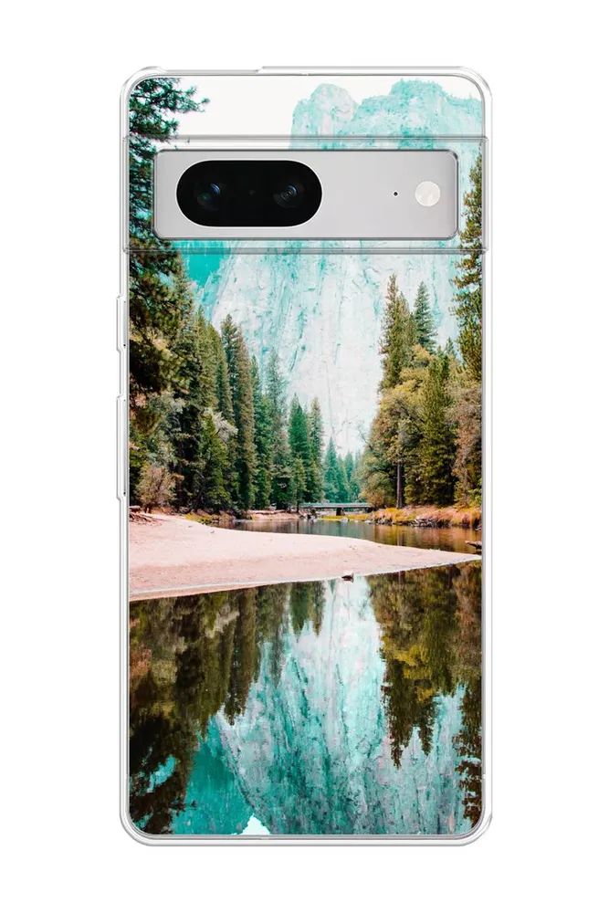 

Чехол Awog на Google Pixel 7 "Горы 11", Разноцветный