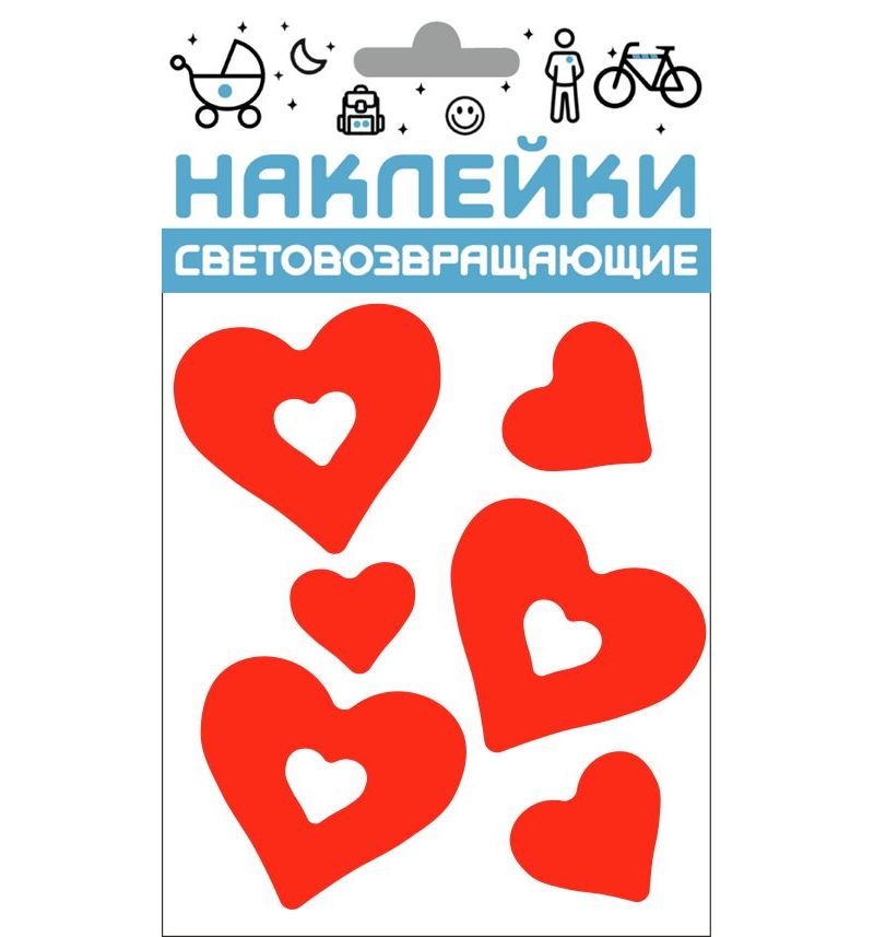 

Наклейки Cova Сердечки 333-414
