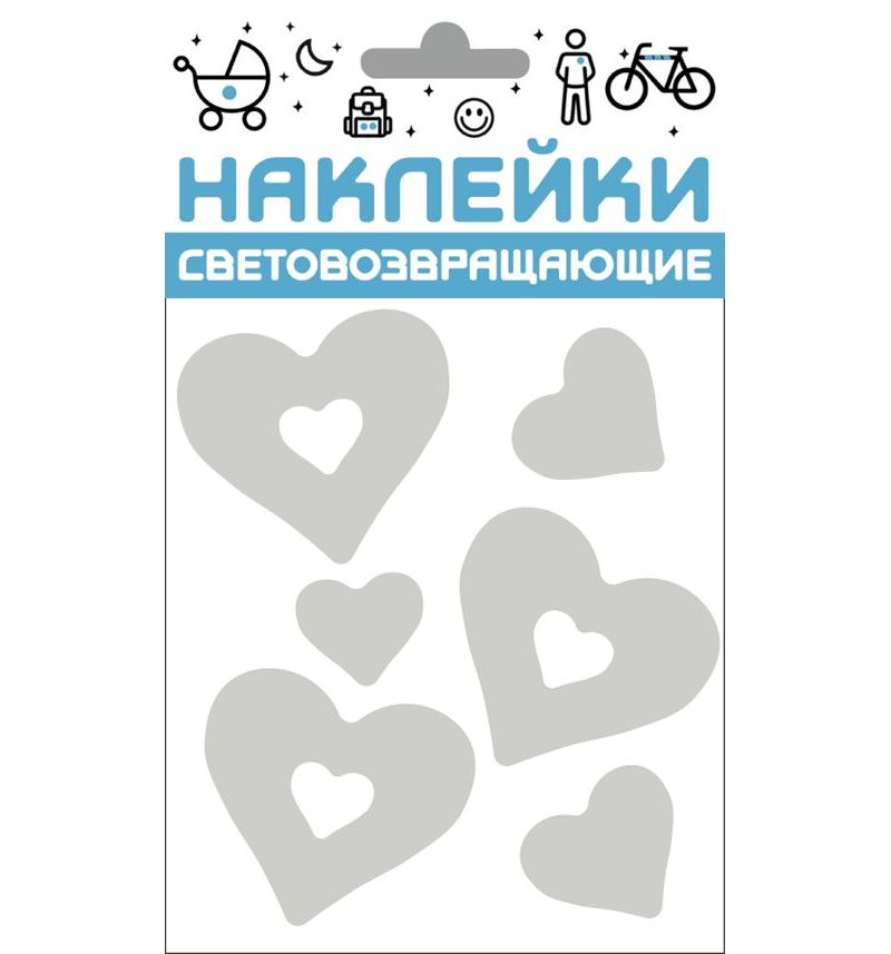 

Наклейки Cova Сердечки 333-411