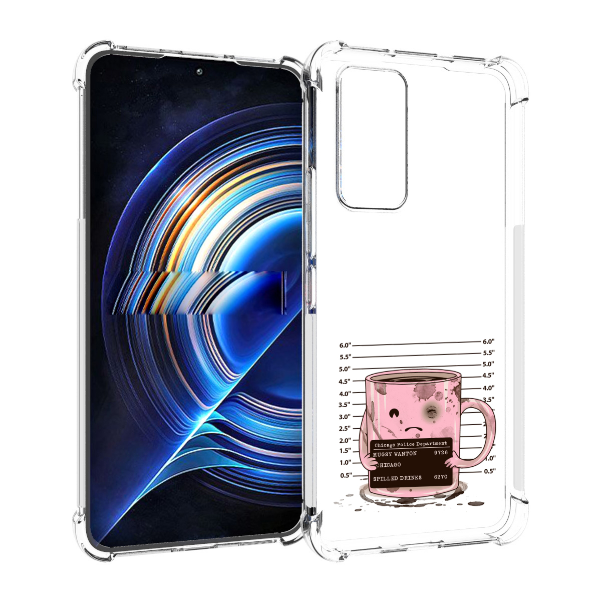 

Чехол MyPads кружка для Tecno Camon 19 Neo, Прозрачный, Tocco