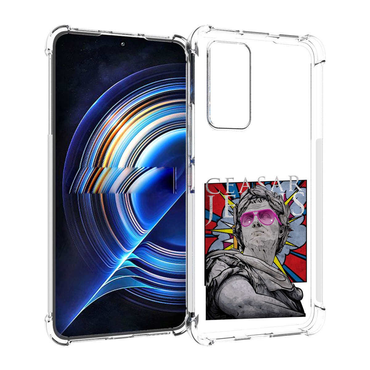 

Чехол MyPads крутая статуя свободы для Tecno Camon 19 Neo, Прозрачный, Tocco
