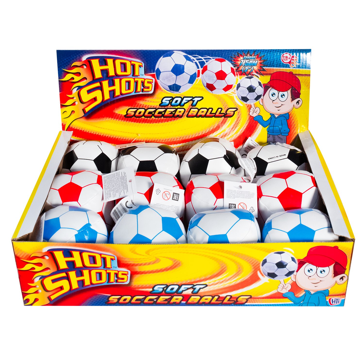 Футбольный мяч мягкий HTI