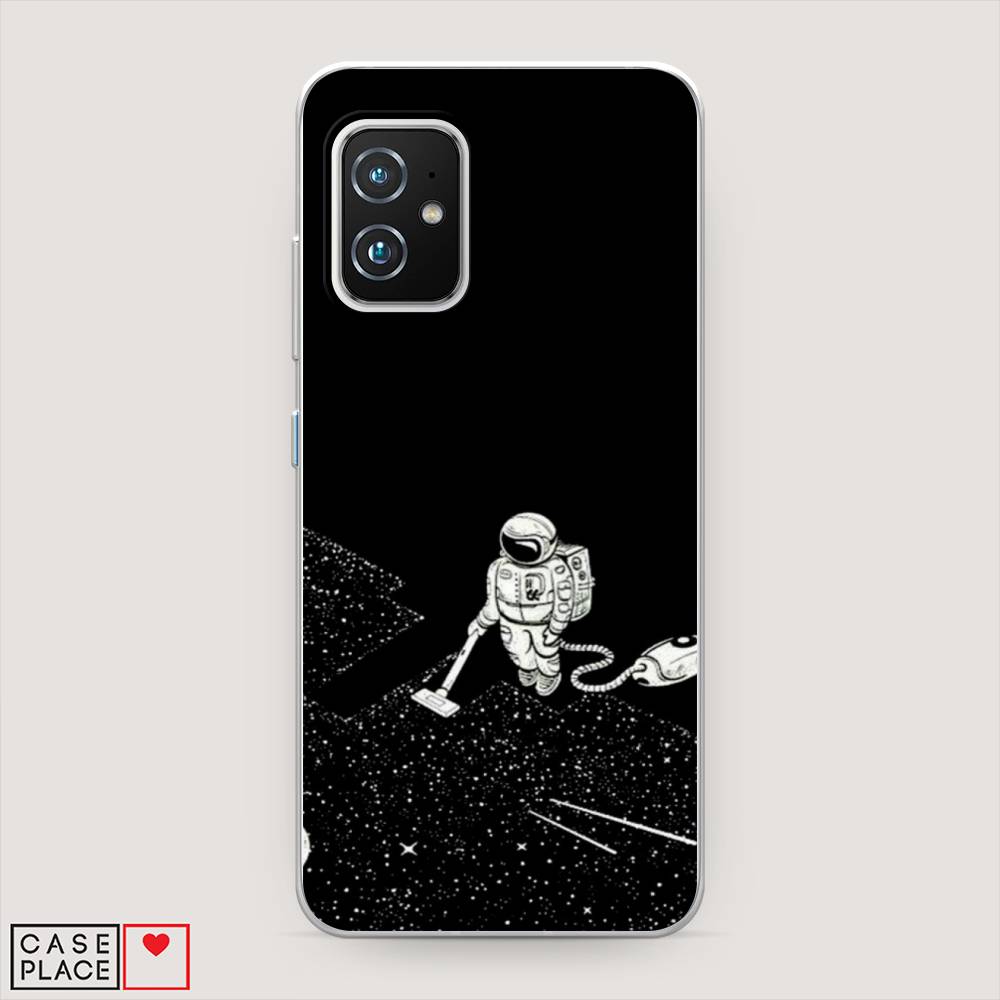 фото Чехол awog "космонавт с пылесосом" для asus zenfone 8 mini