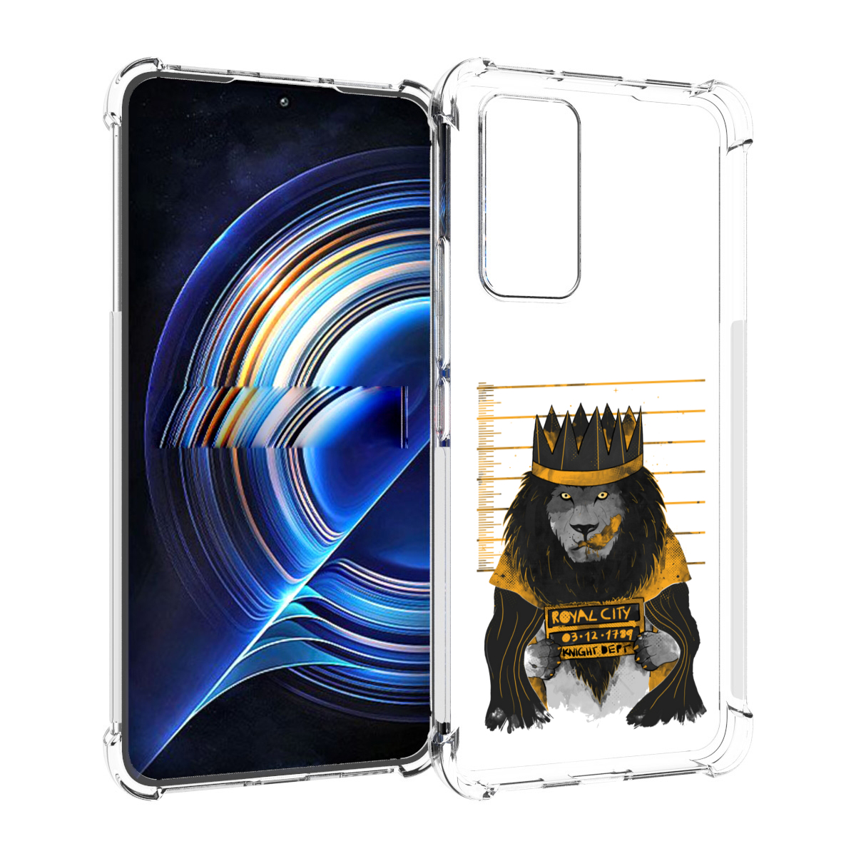 

Чехол MyPads лев в законе для Tecno Camon 19 Neo, Прозрачный, Tocco