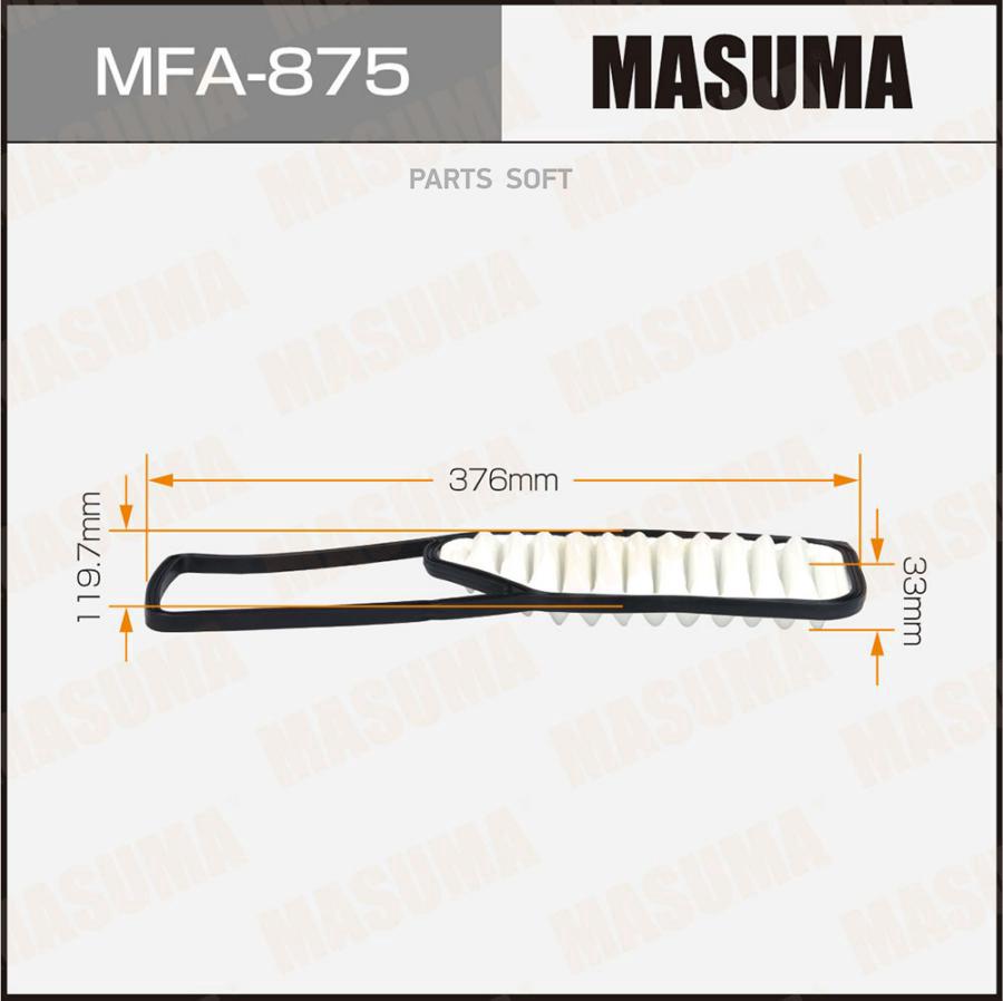 

Фильтр Воздушный Masuma Mfa-875