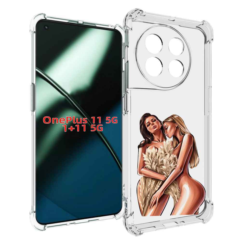 

Чехол MyPads Иллюстрированные-девушки женский для OnePlus 11, Прозрачный, Tocco