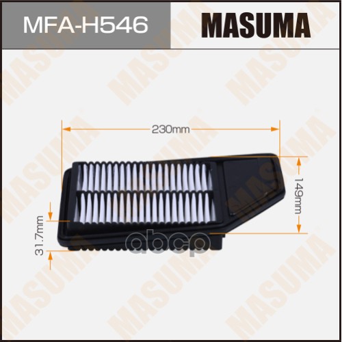 

Фильтр Воздушный Honda N Box 11-, N-Wgn 13- Masuma Masuma арт. MFAH546