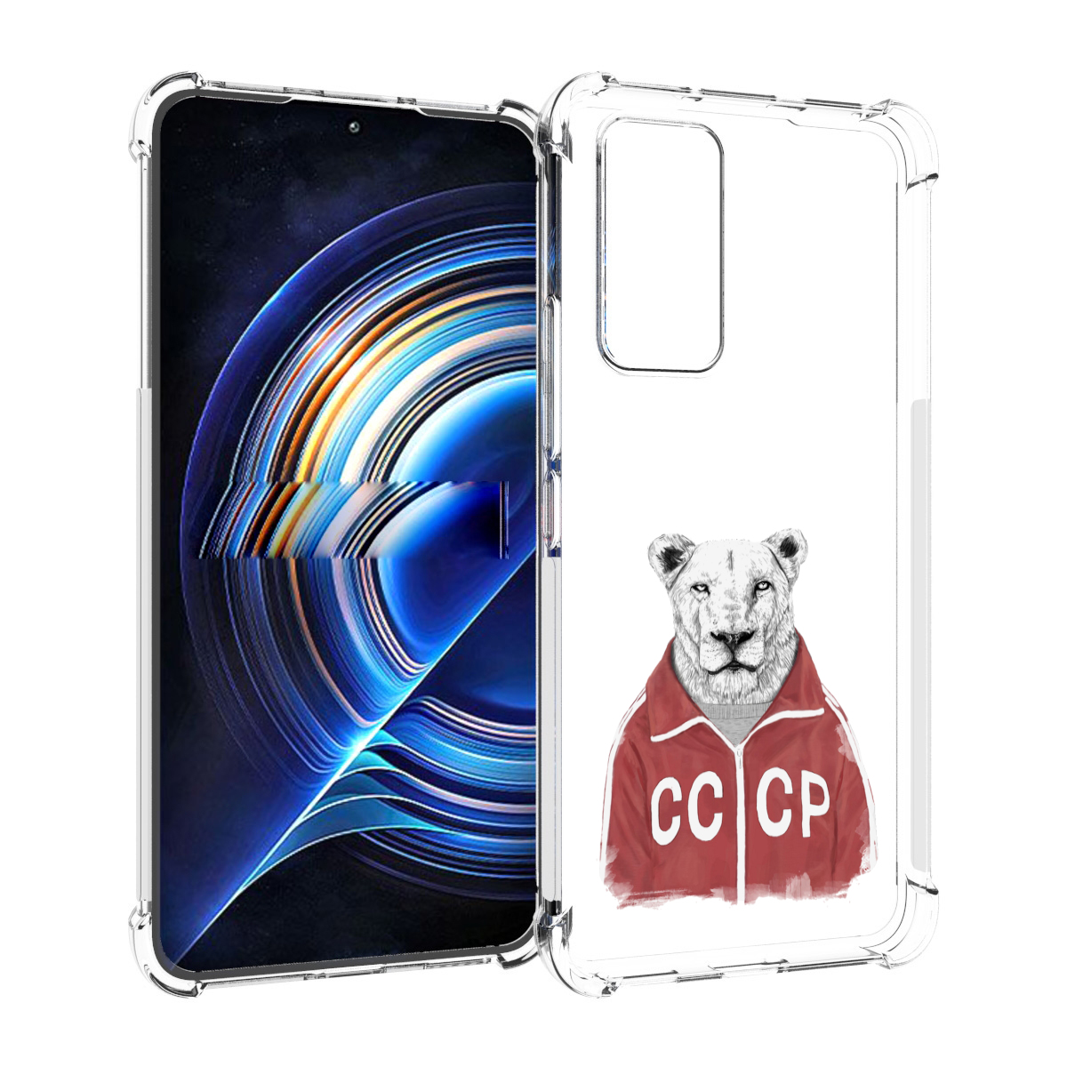 

Чехол MyPads львица ссср для Tecno Camon 19 Neo, Прозрачный, Tocco
