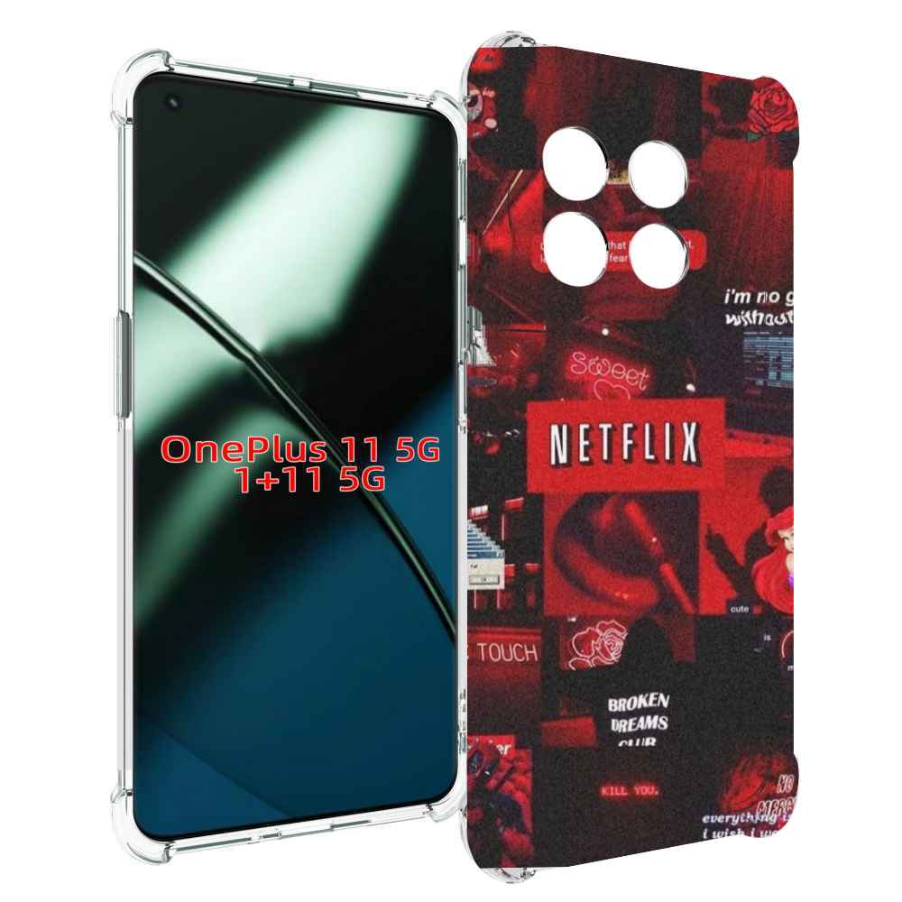 

Чехол MyPads Красные-проекты для OnePlus 11, Прозрачный, Tocco