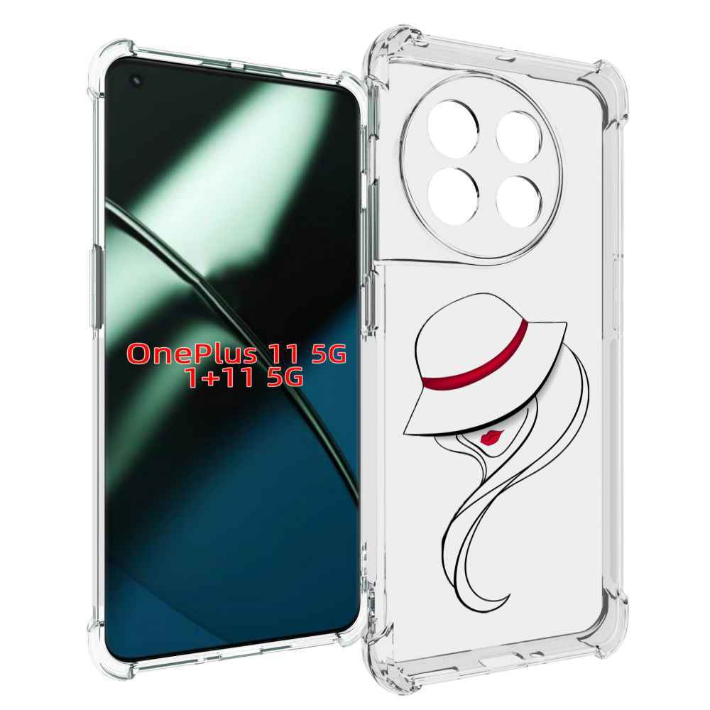 

Чехол MyPads Лого женский для OnePlus 11, Прозрачный, Tocco