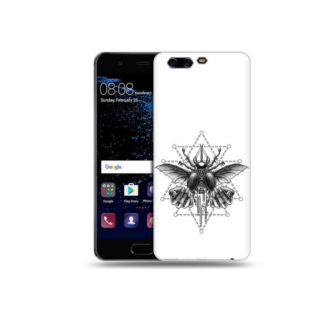 

Чехол MyPads Tocco для Huawei P10 скарабей (PT60870.50.601), Прозрачный, Tocco