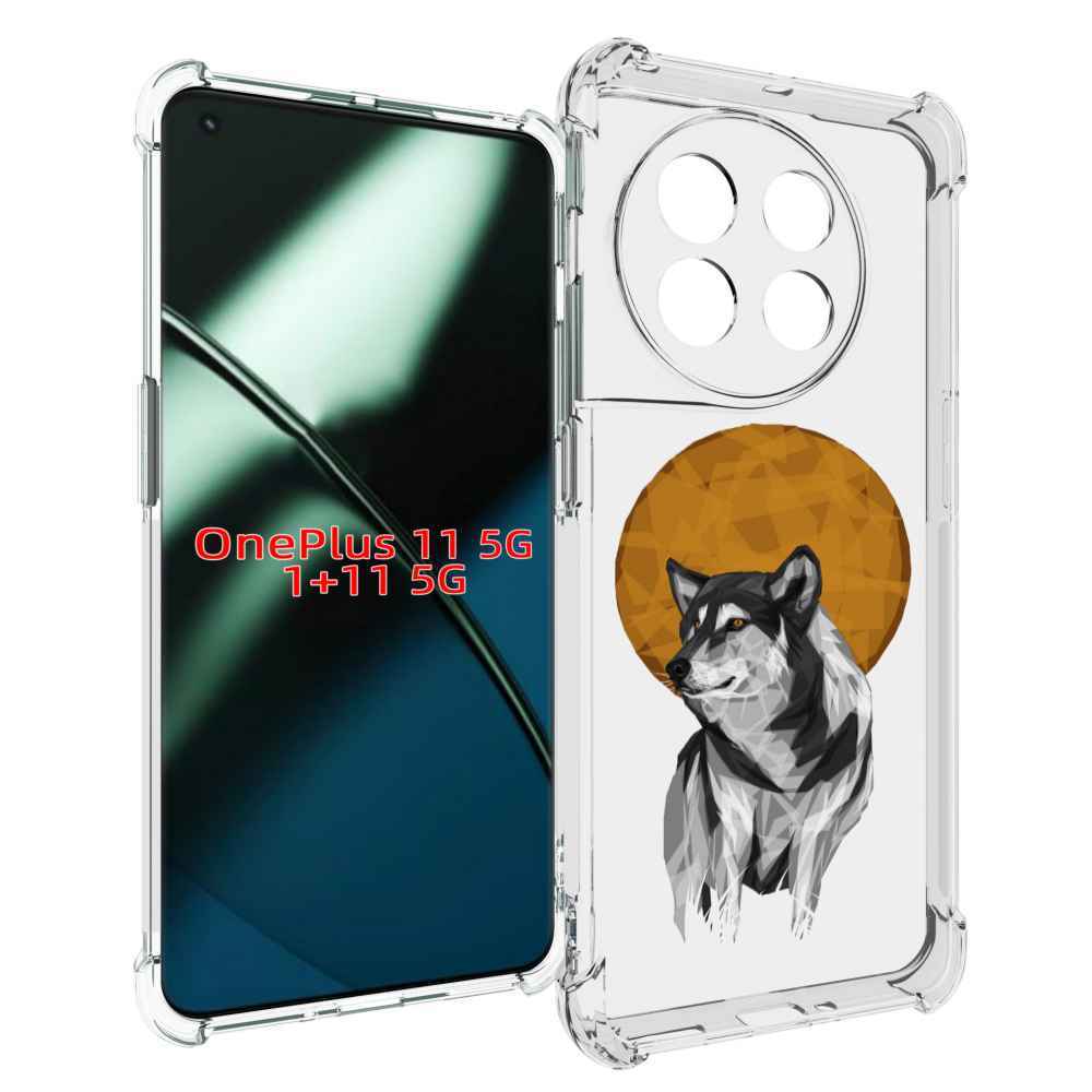 

Чехол MyPads Лунный волк для OnePlus 11, Прозрачный, Tocco