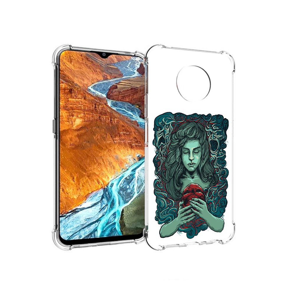 

Чехол MyPads Tocco для Nokia G300 спящая девушка (PT224563.108.619), Прозрачный, Tocco