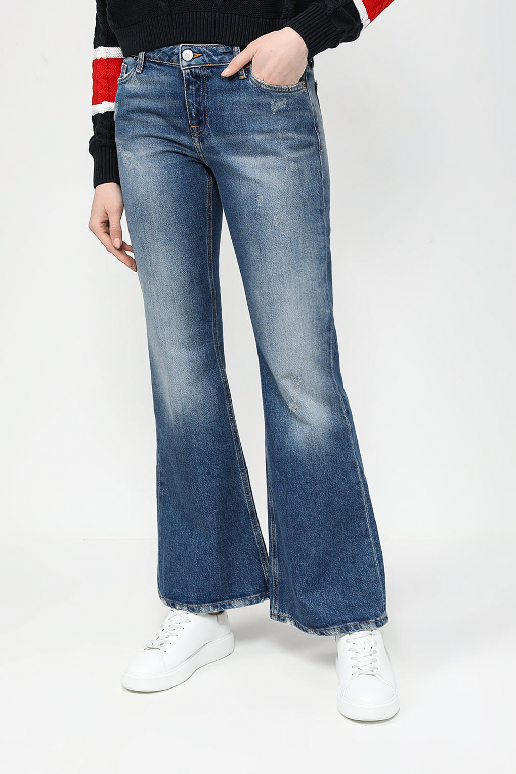 

Джинсы женские Tommy Jeans DW0DW16025 синие 28/30, Синий, DW0DW16025