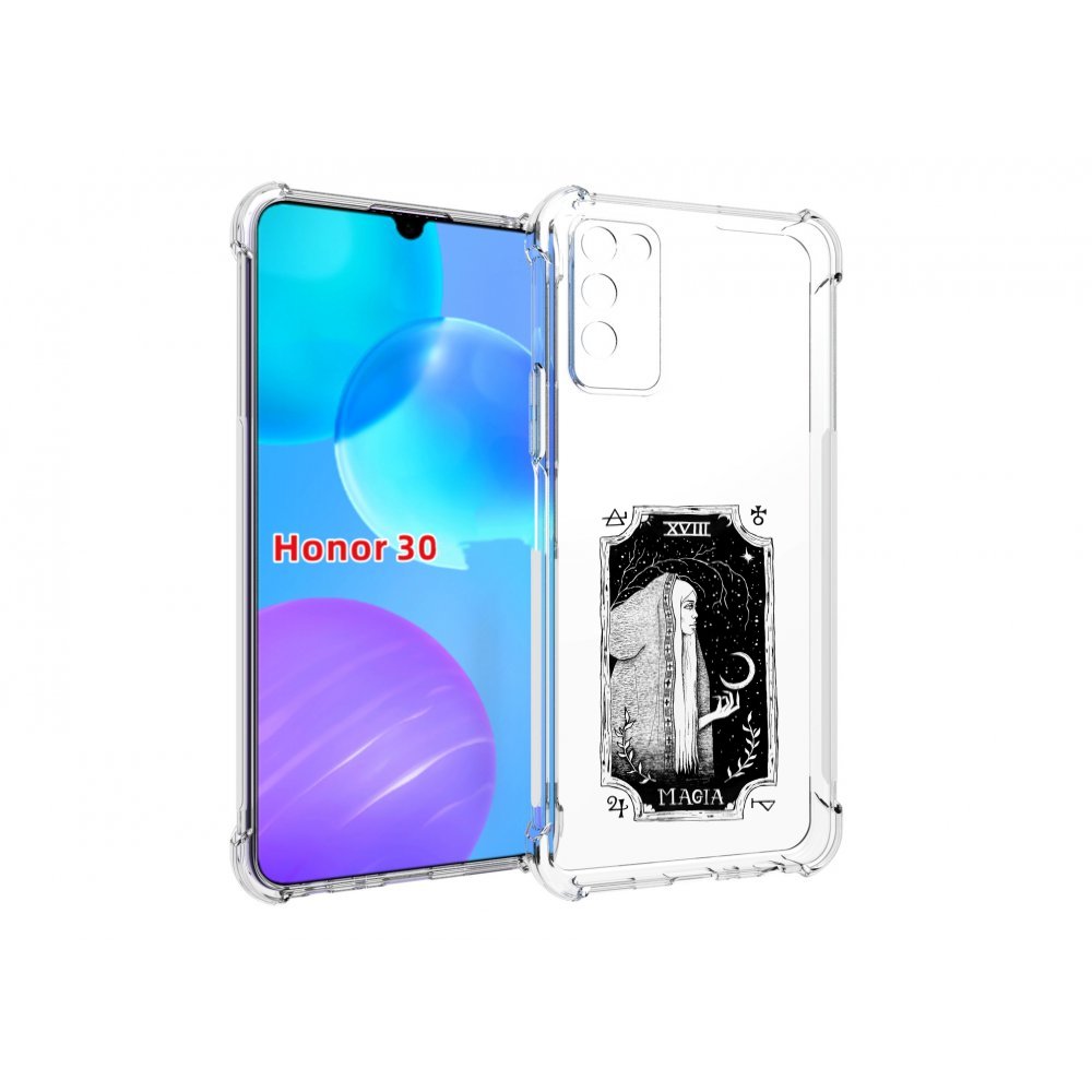

Чехол MyPads лунная магия для Huawei Honor 30 Lite, Tocco