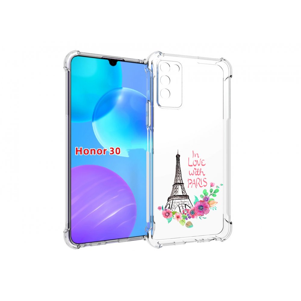 

Чехол MyPads любимый париж для Huawei Honor 30 Lite, Tocco