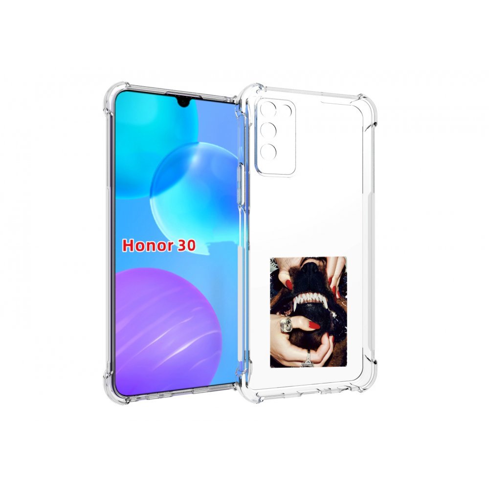 

Чехол MyPads маникюр для Huawei Honor 30 Lite, Tocco