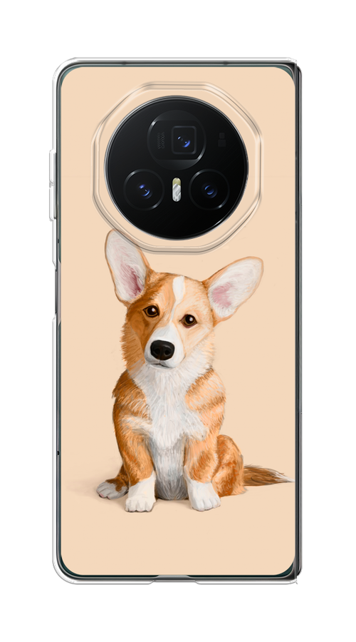 

Чехол на Honor Magic V3 Грустный Корги, Коричневый;бежевый, 6125050-1